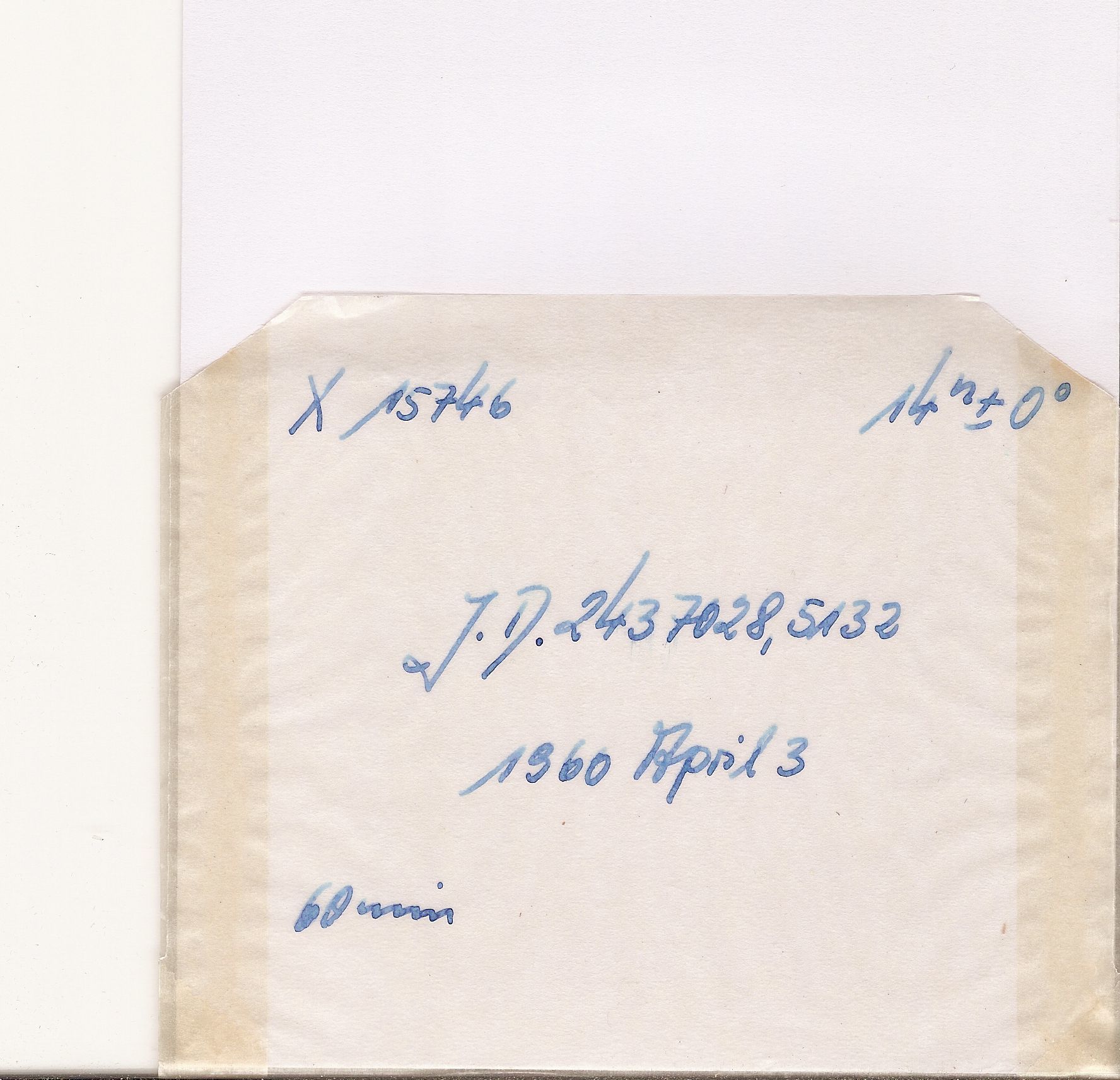 Plate envelope