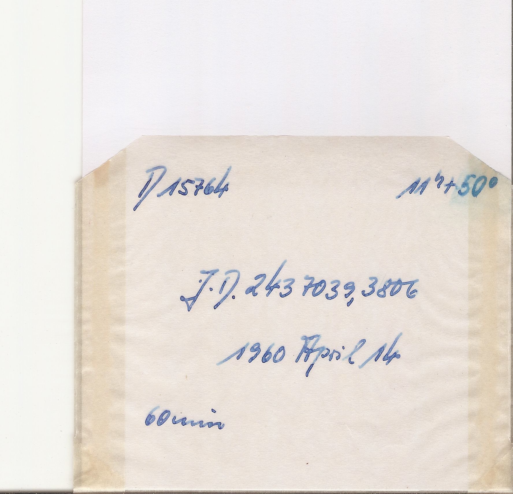 Plate envelope