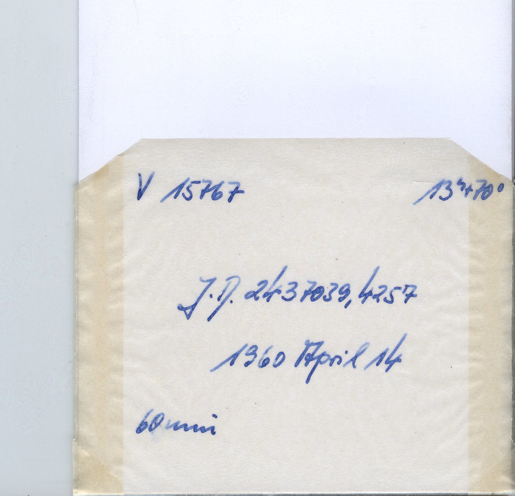 Plate envelope
