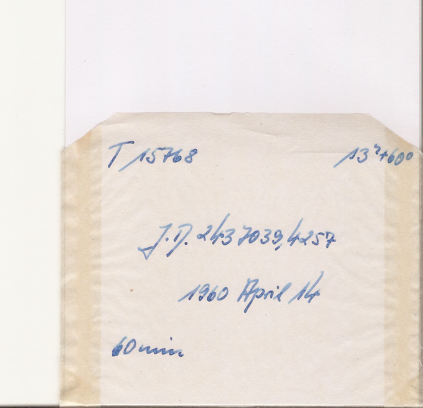 Plate envelope