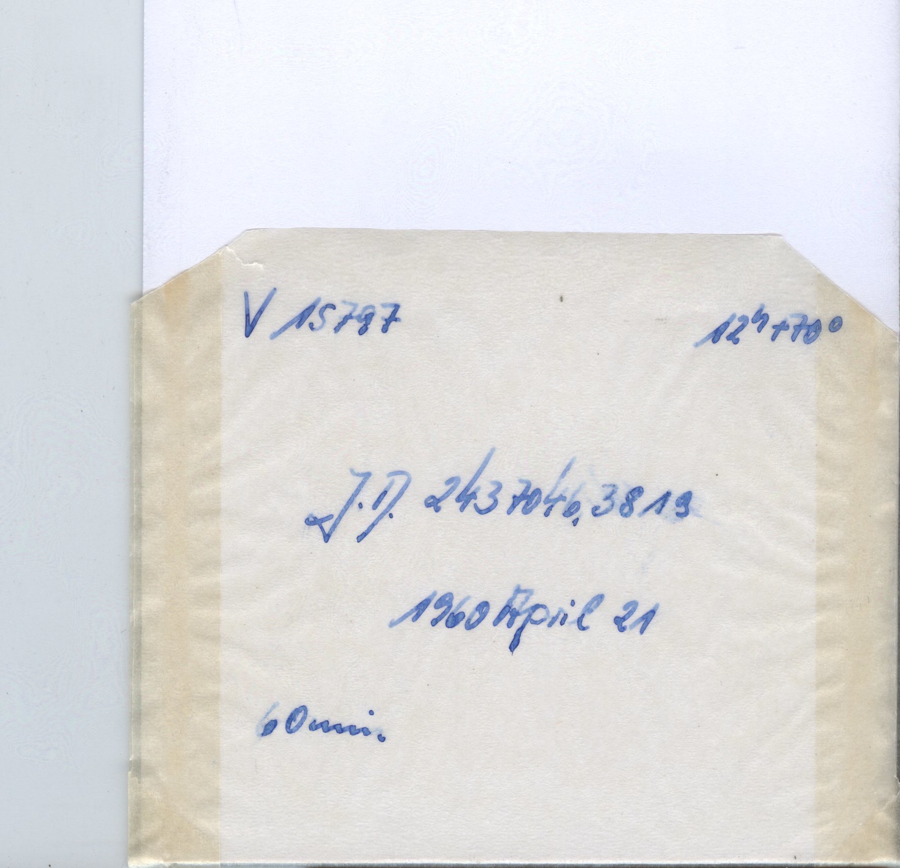 Plate envelope