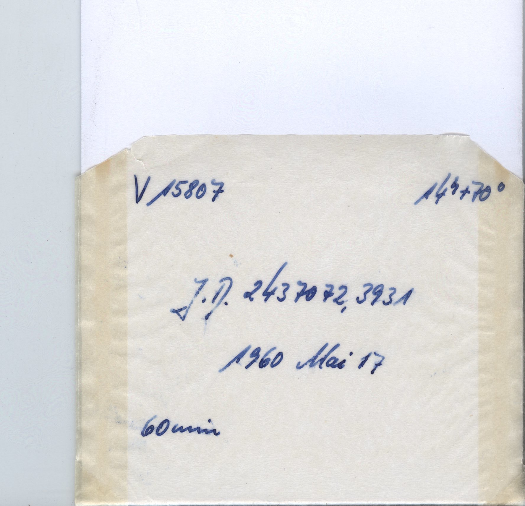 Plate envelope