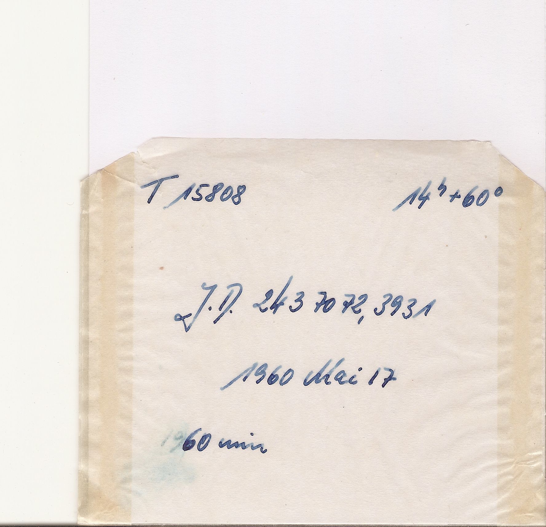 Plate envelope