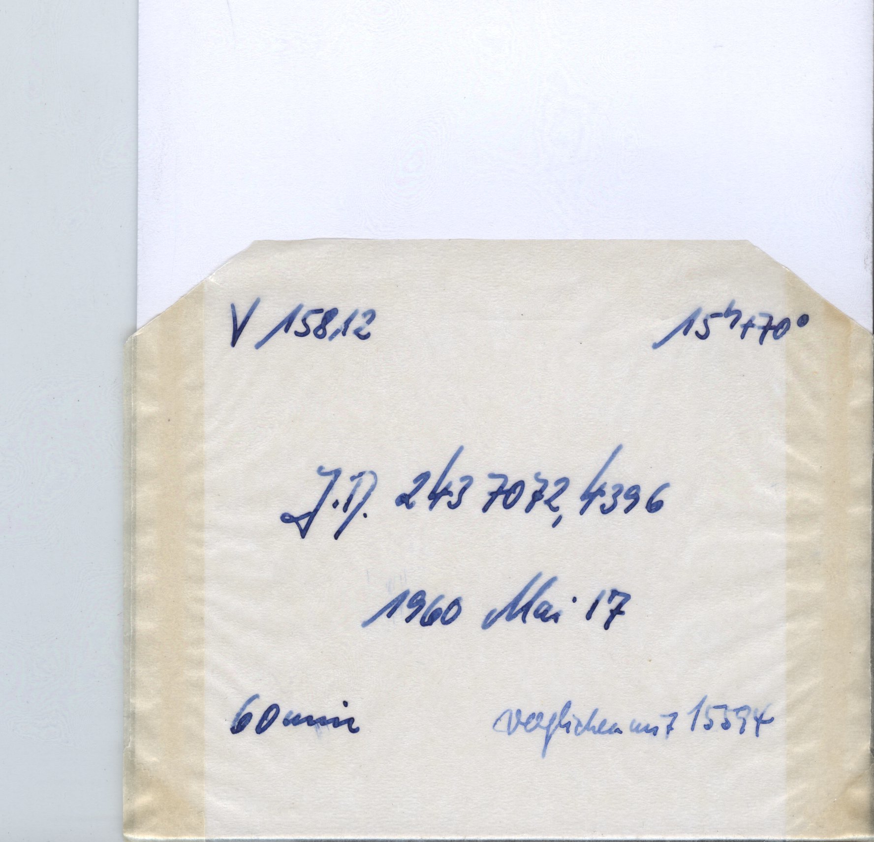 Plate envelope