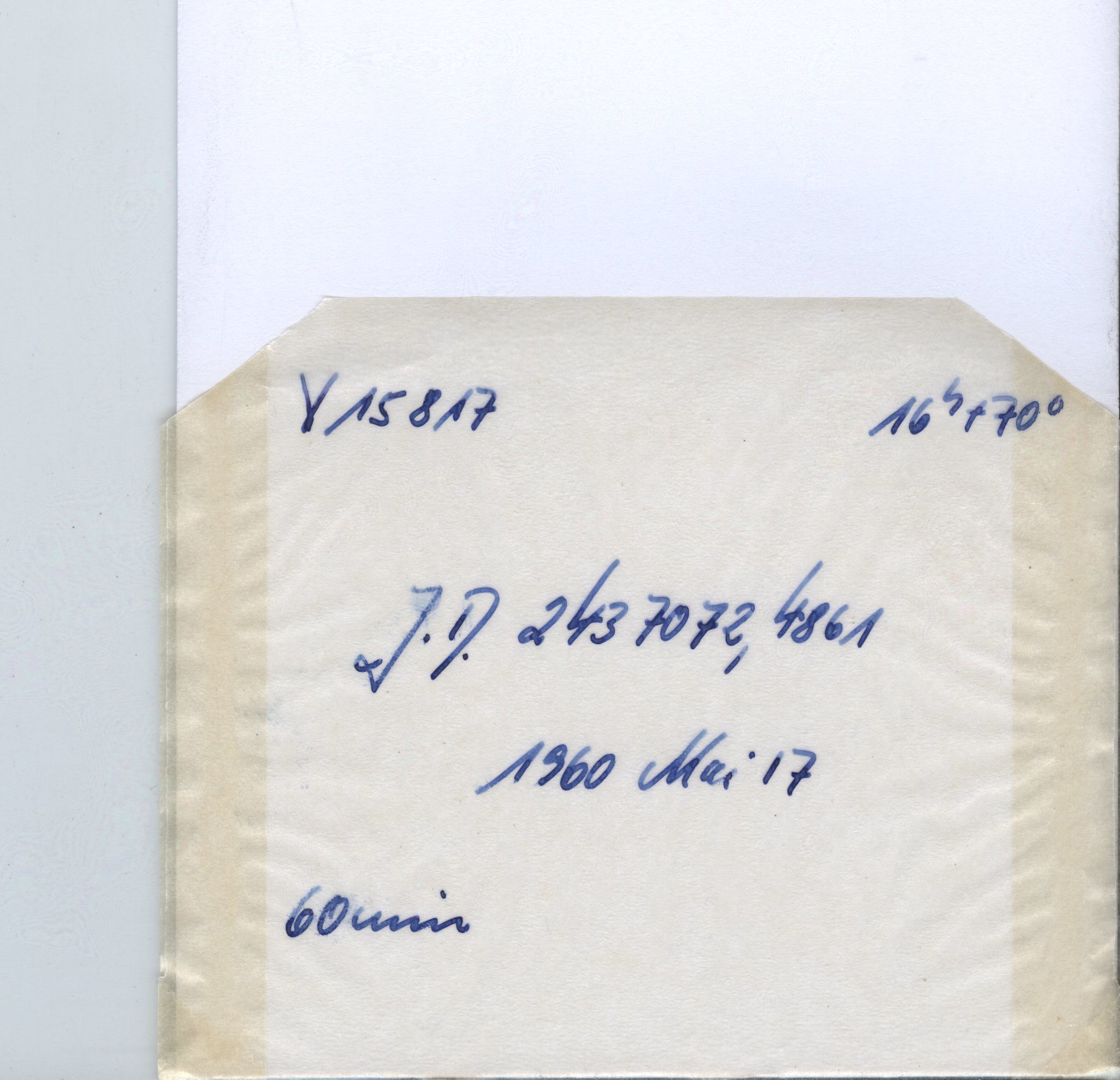 Plate envelope