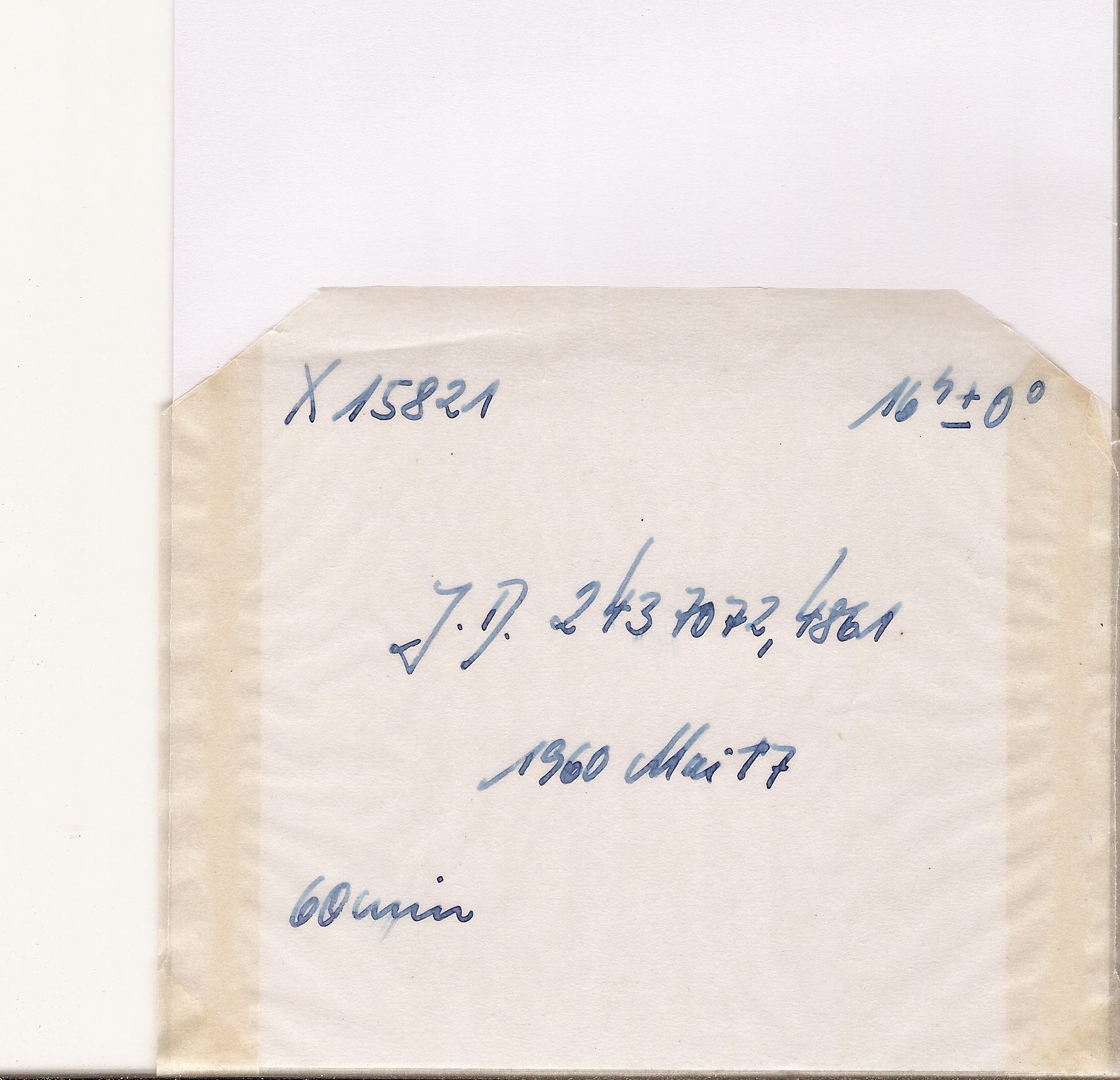 Plate envelope