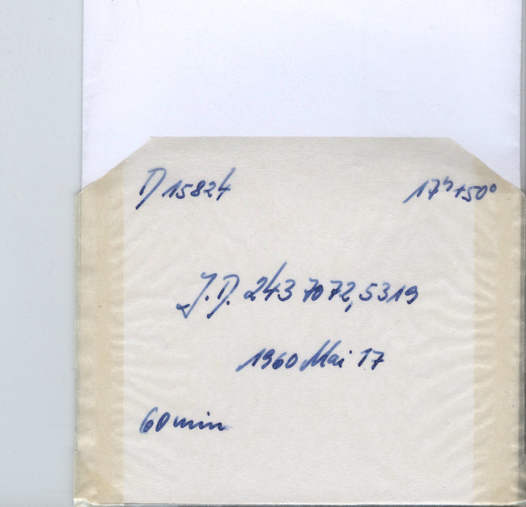 Plate envelope