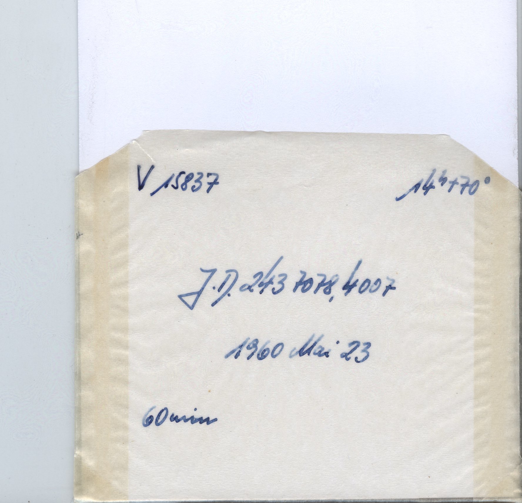 Plate envelope