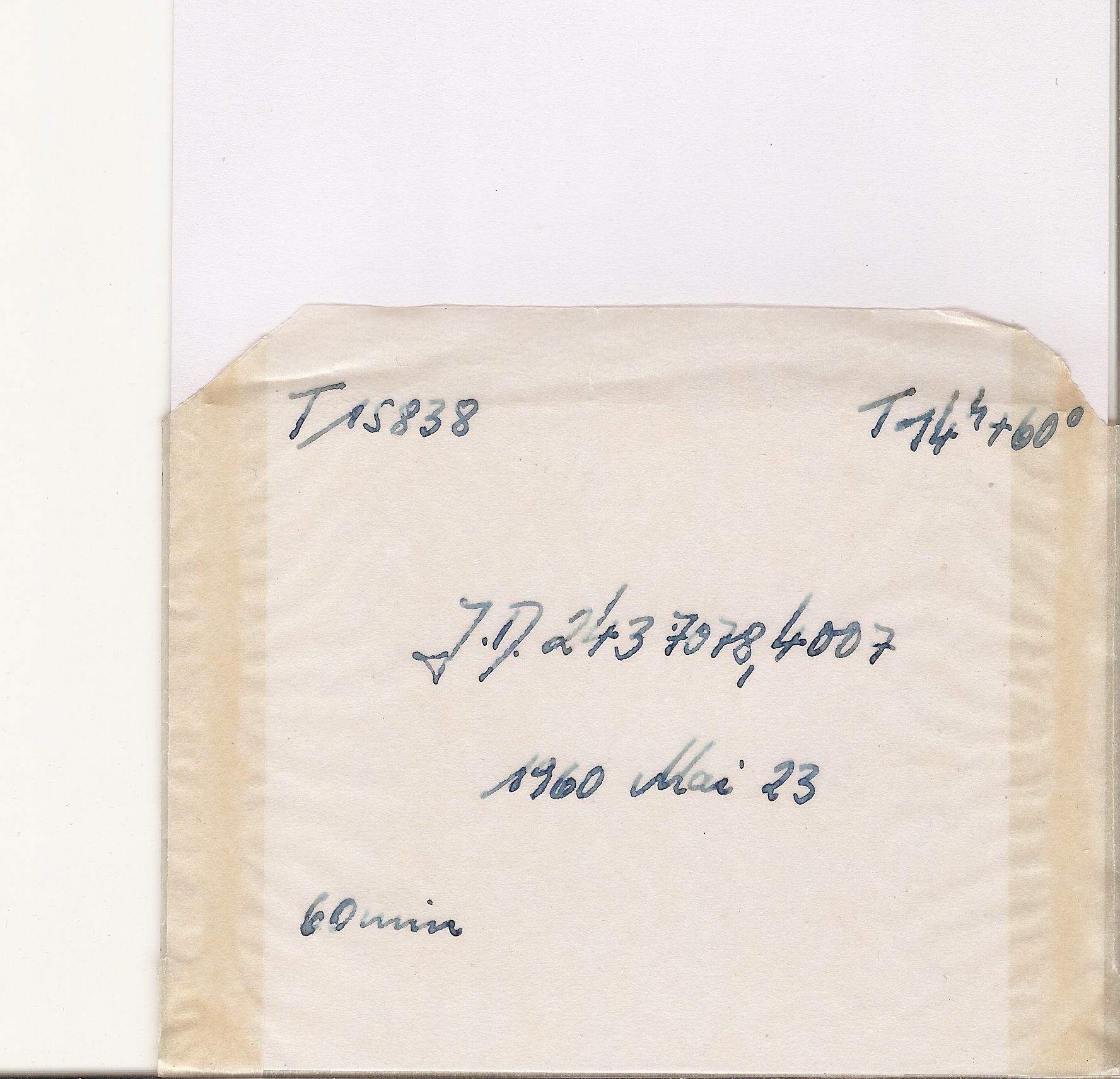 Plate envelope