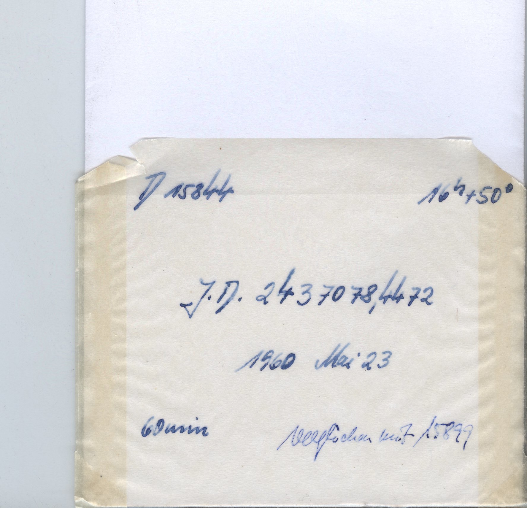 Plate envelope