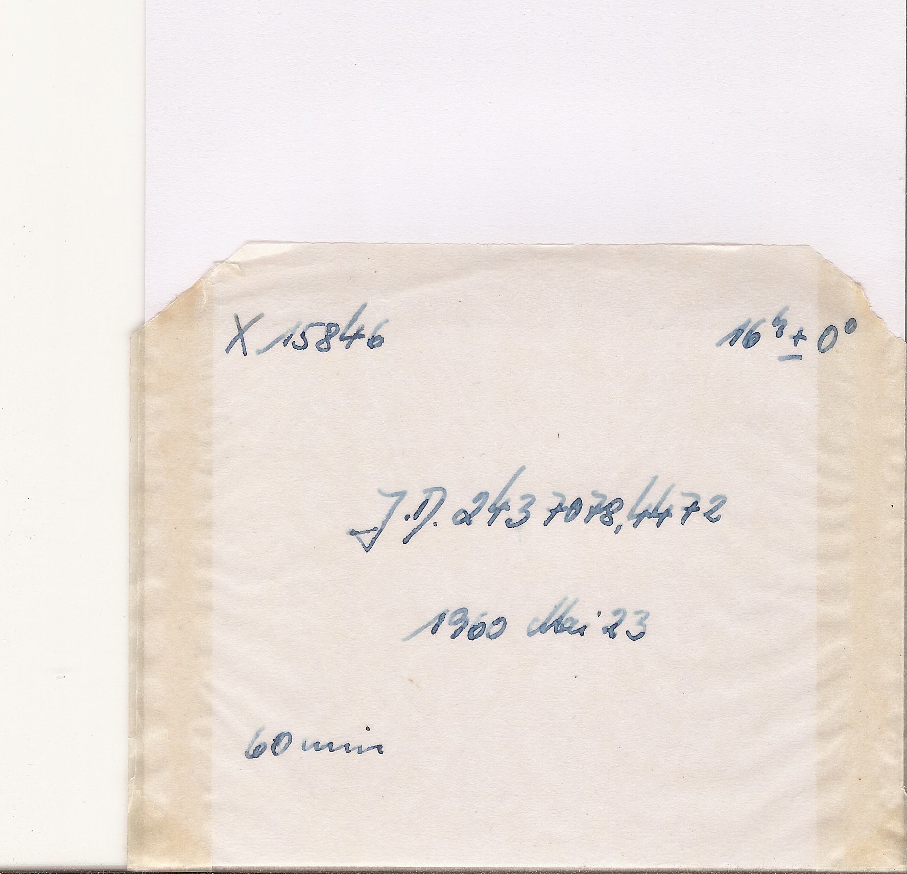 Plate envelope