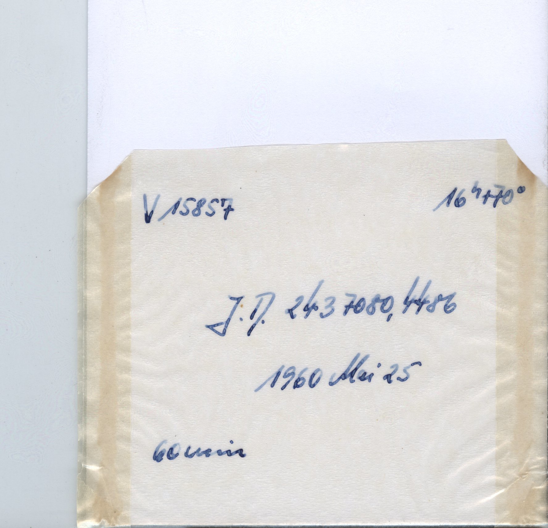 Plate envelope