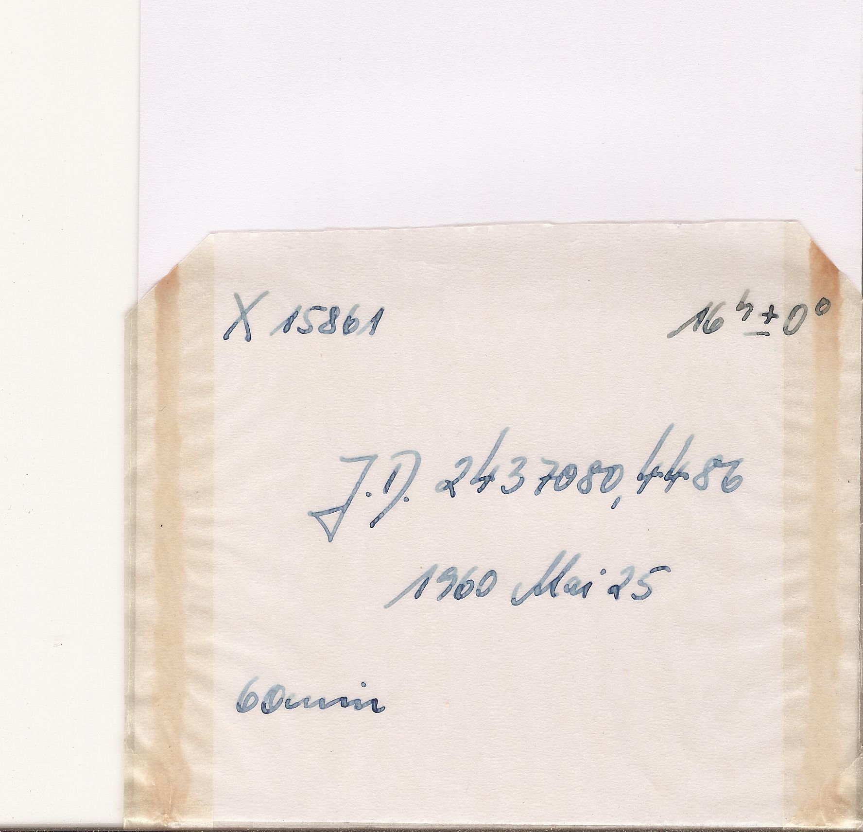 Plate envelope