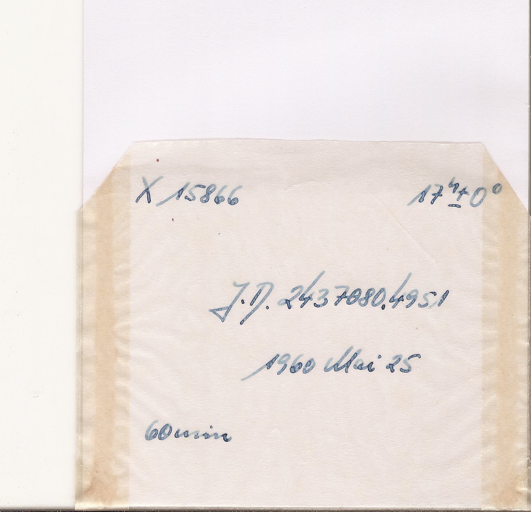 Plate envelope