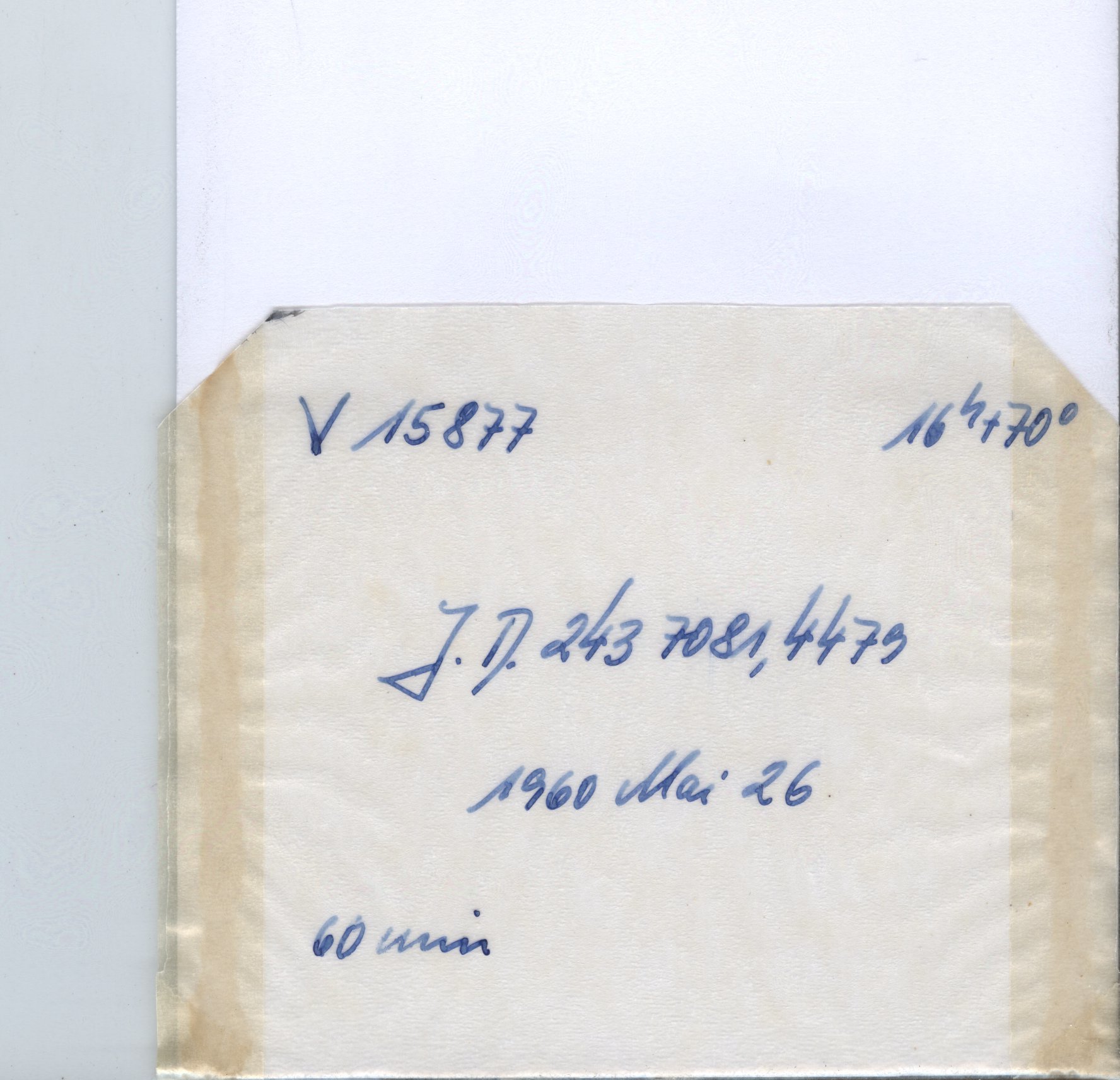 Plate envelope