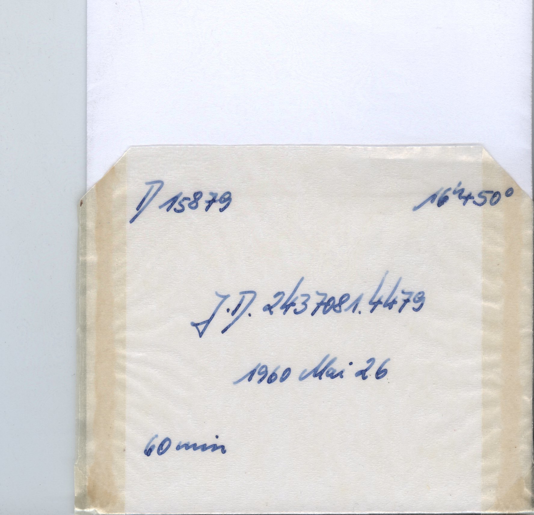 Plate envelope
