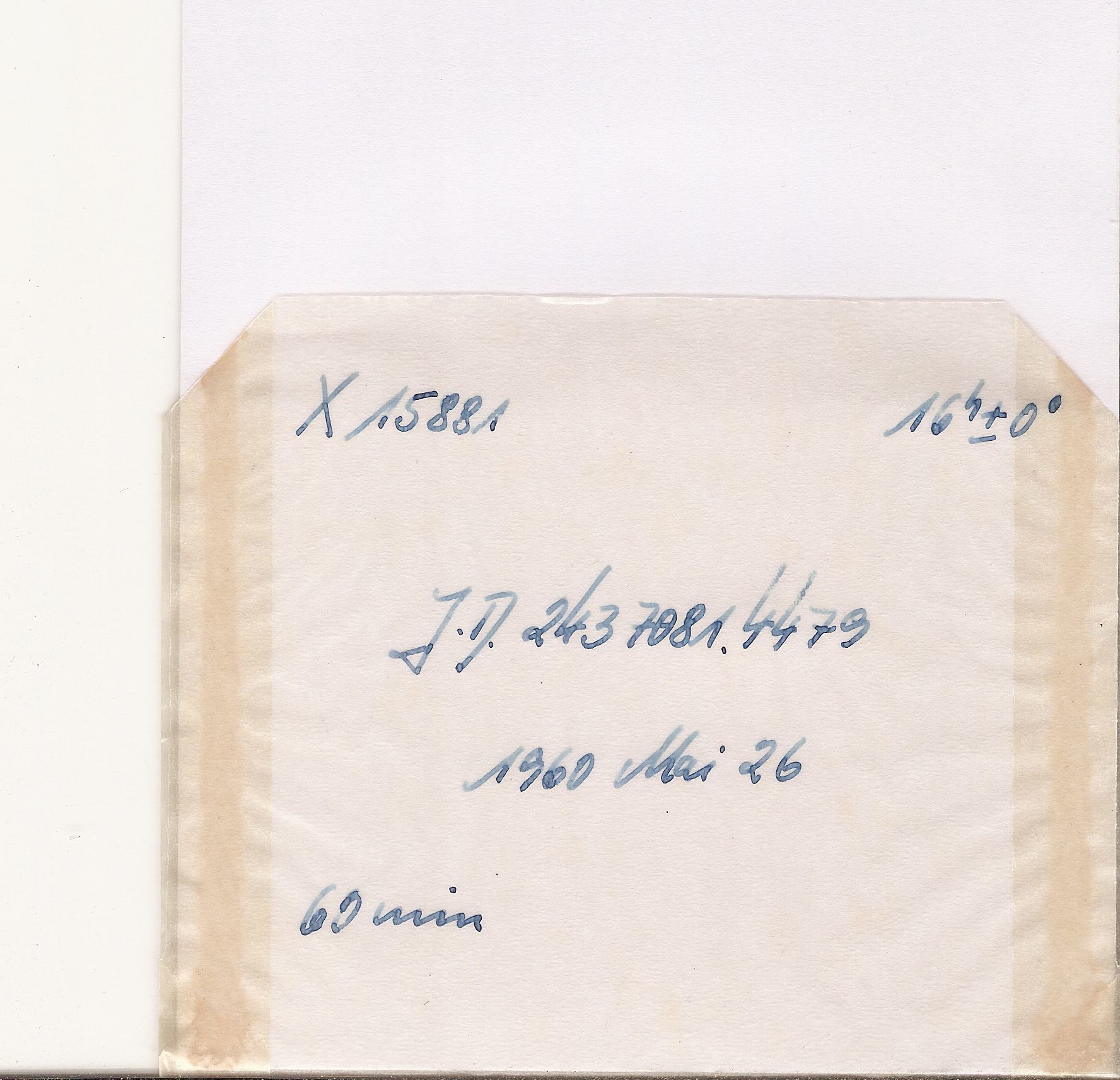 Plate envelope