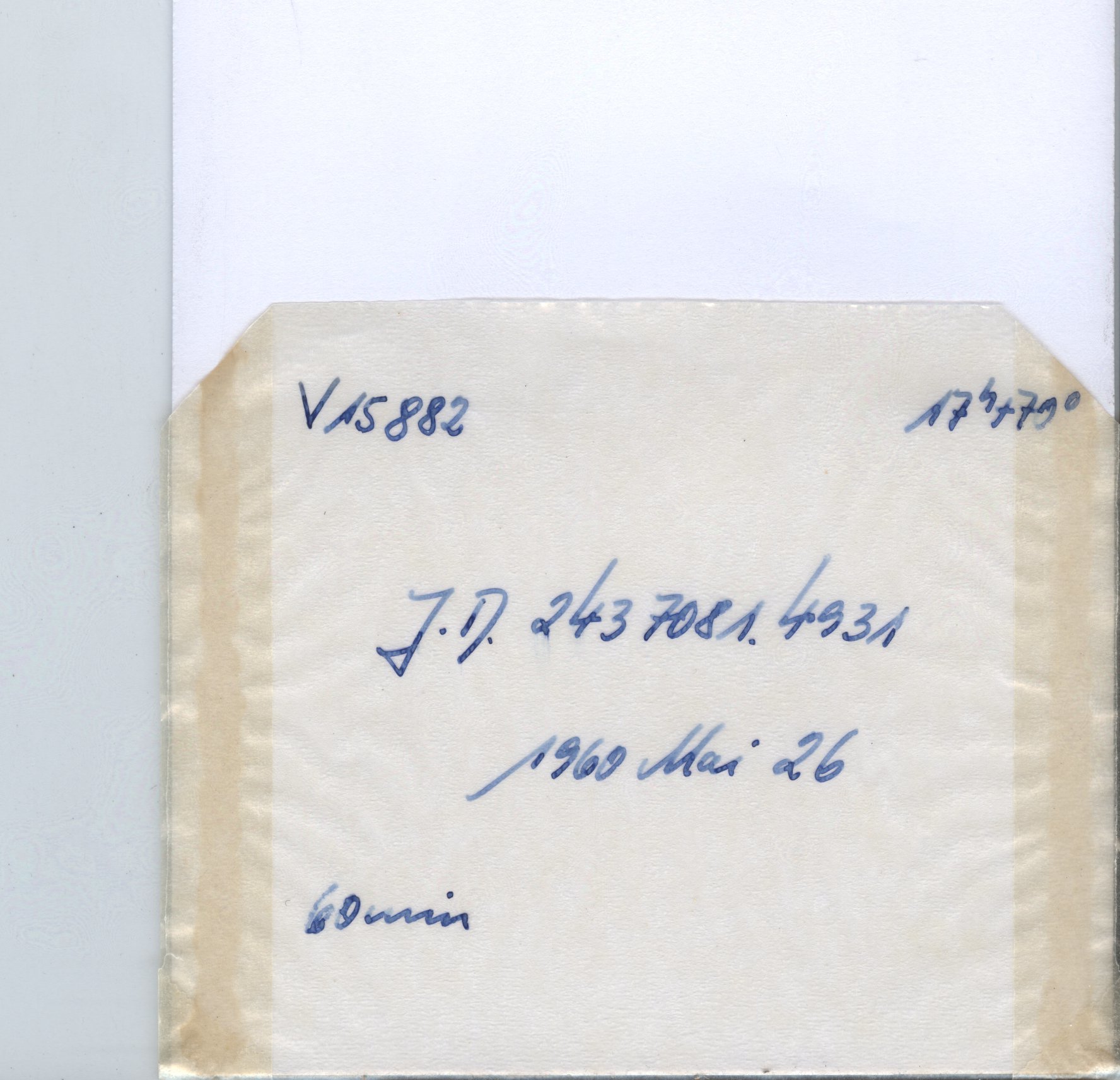Plate envelope