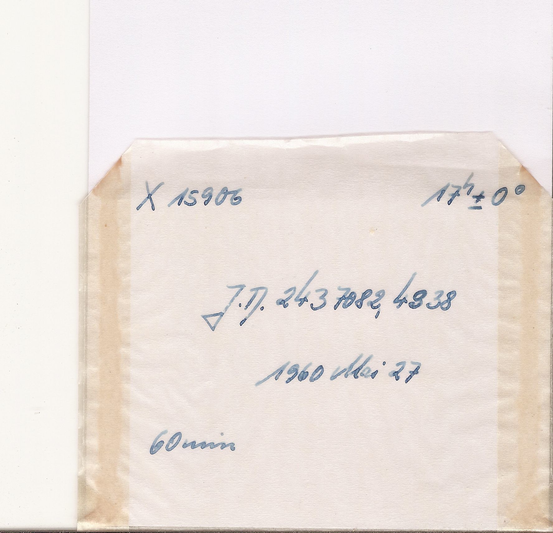 Plate envelope
