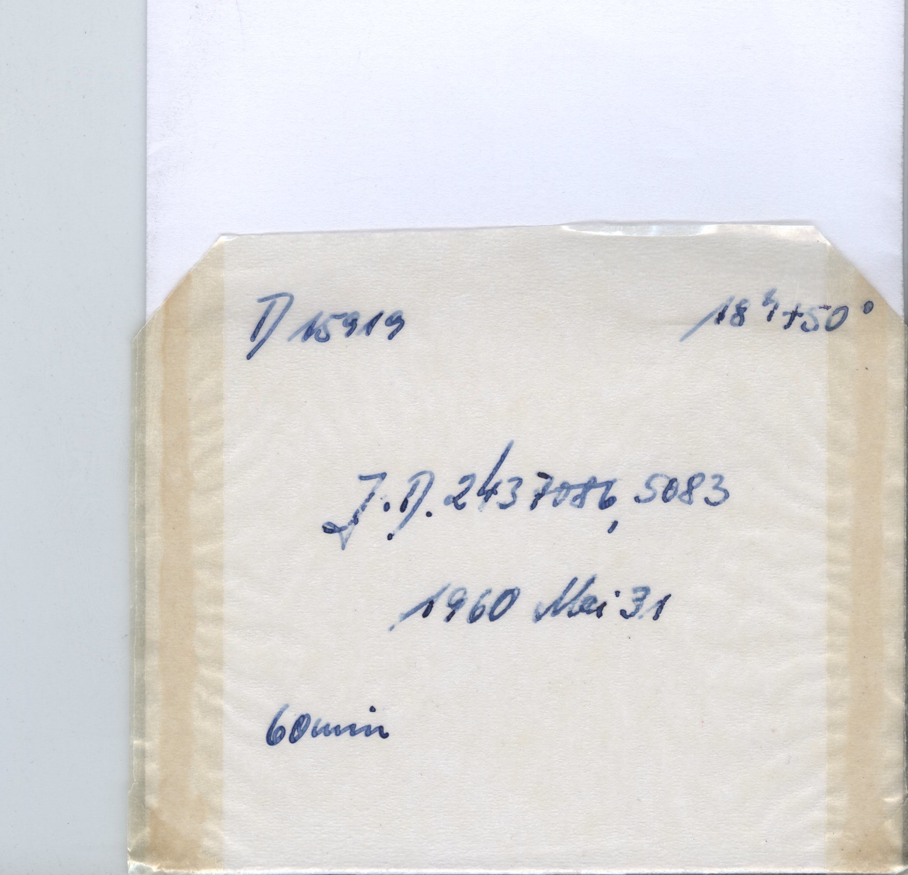 Plate envelope