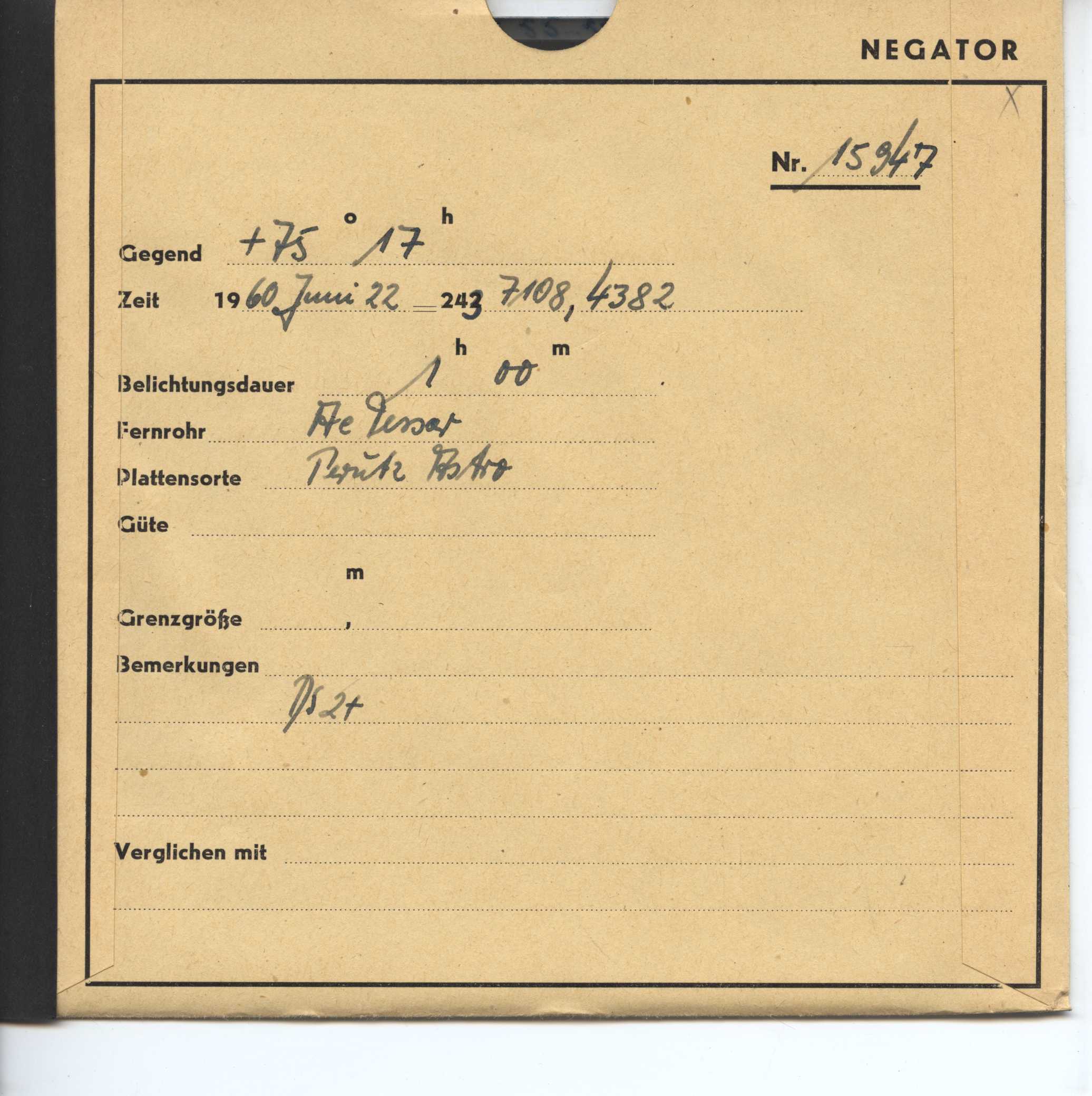 Plate envelope