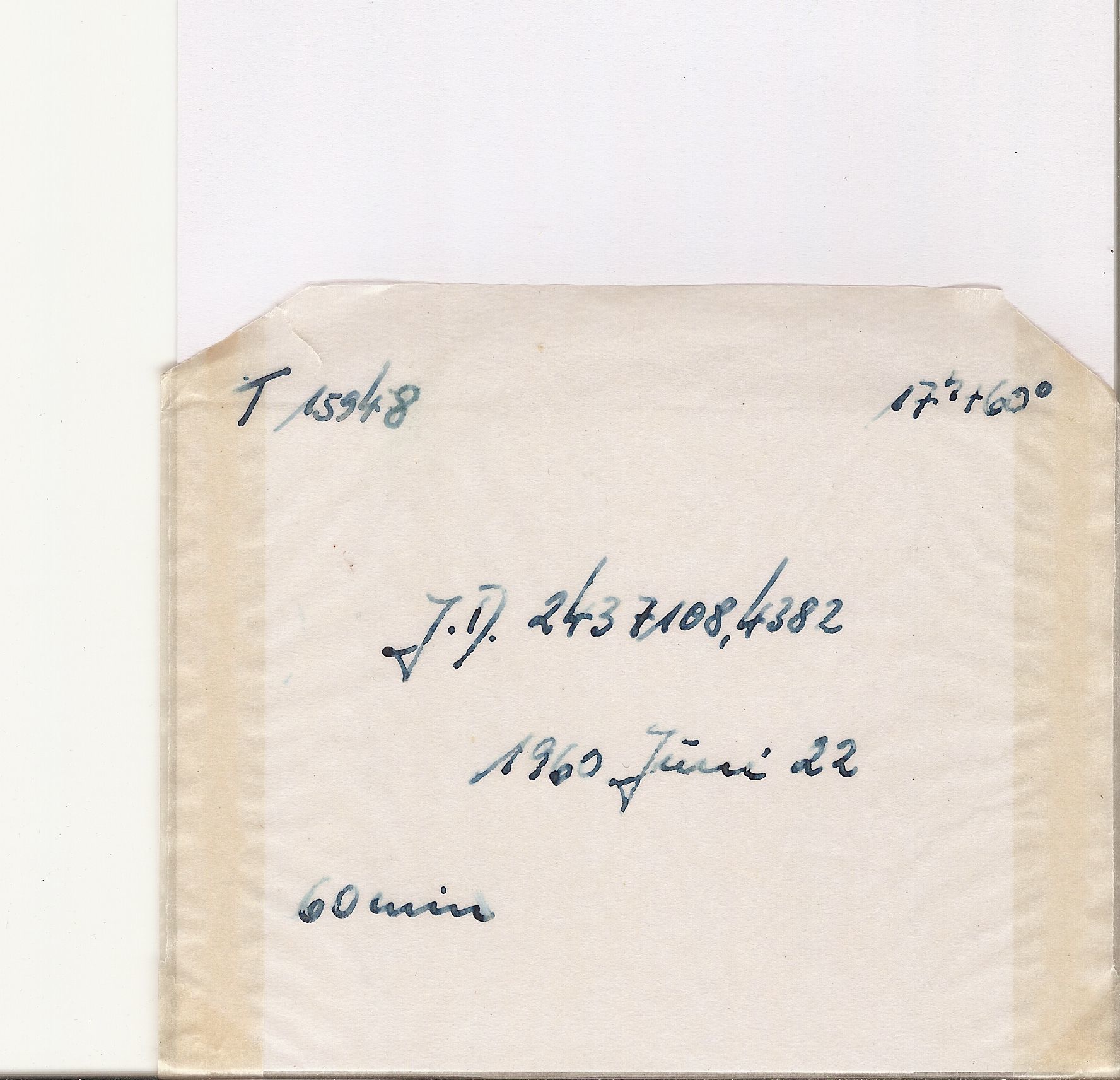 Plate envelope