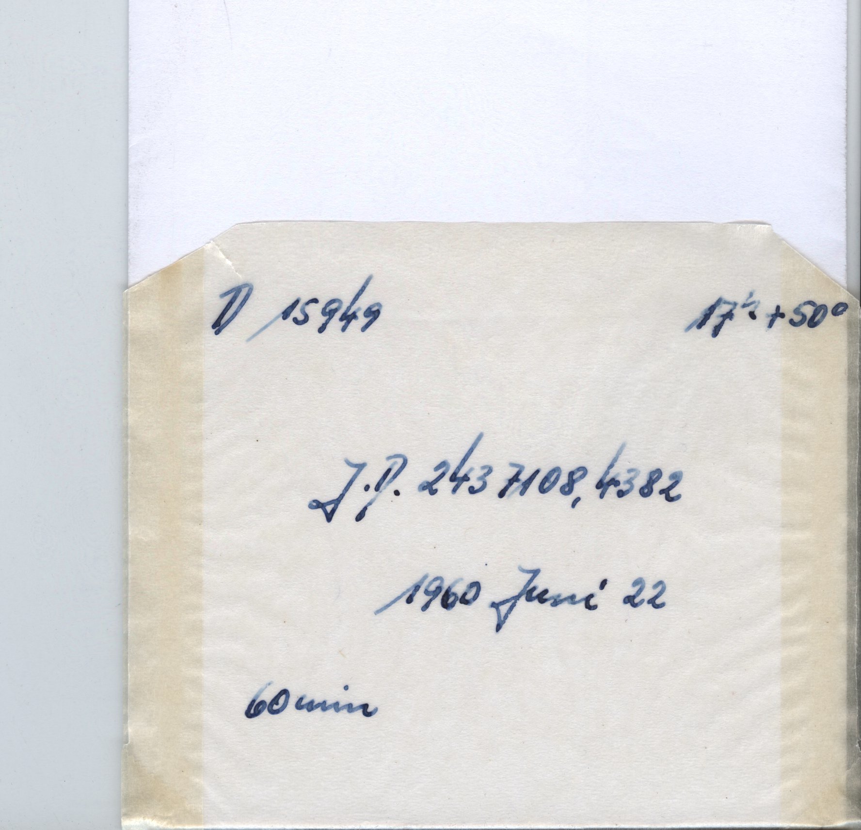 Plate envelope