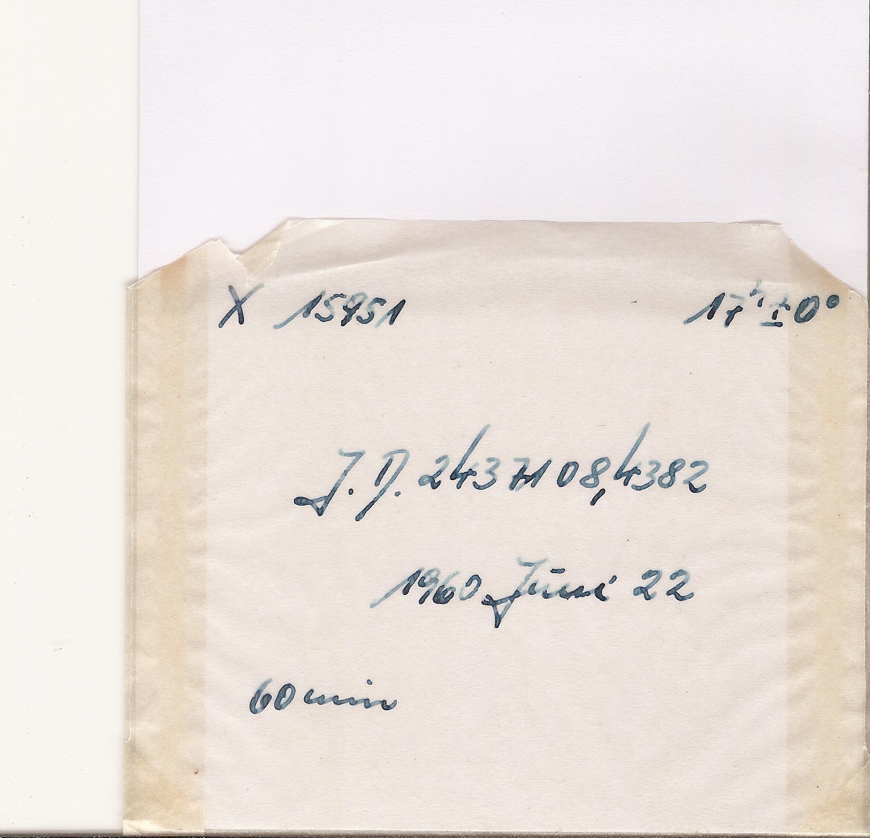 Plate envelope