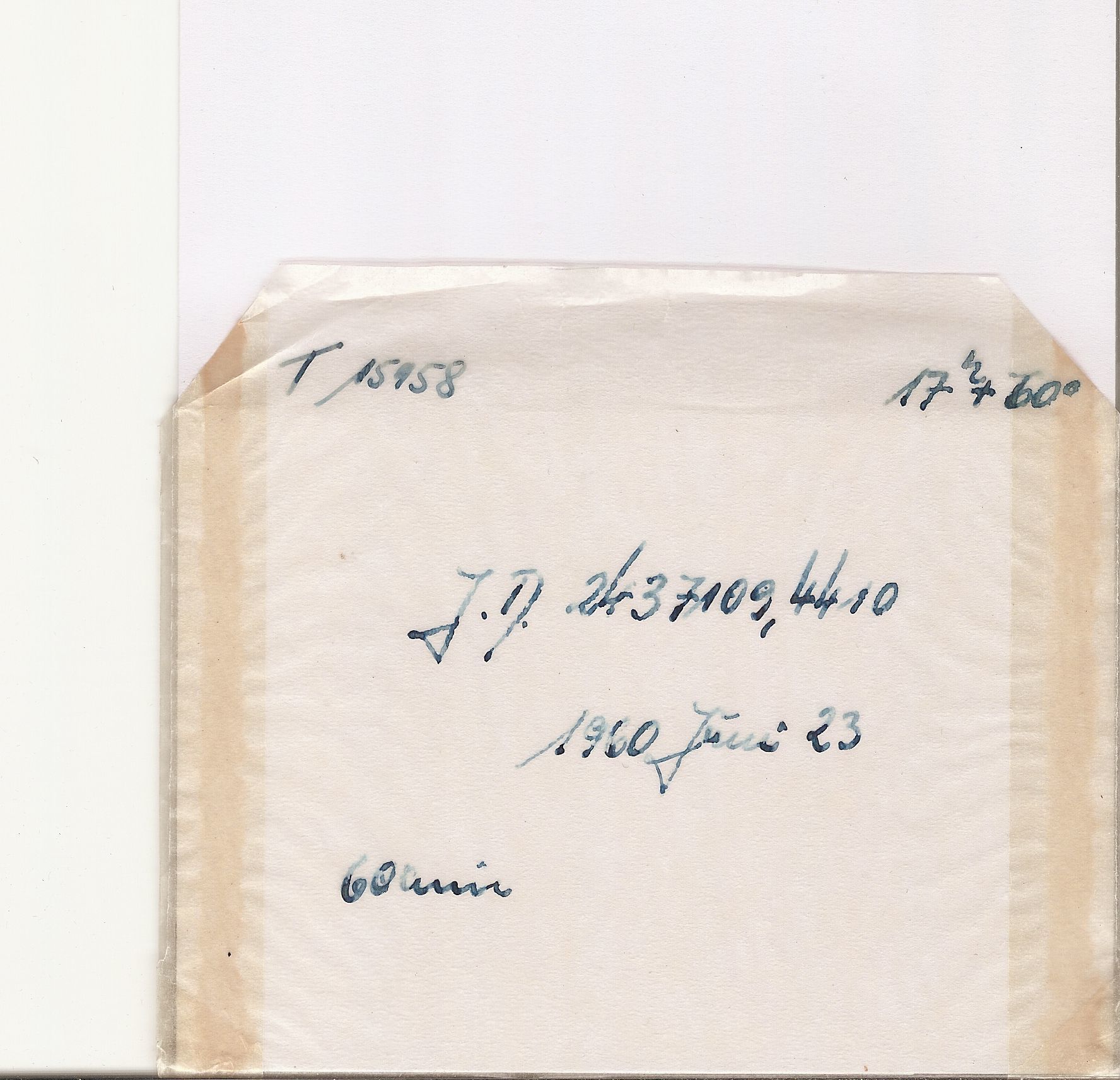 Plate envelope