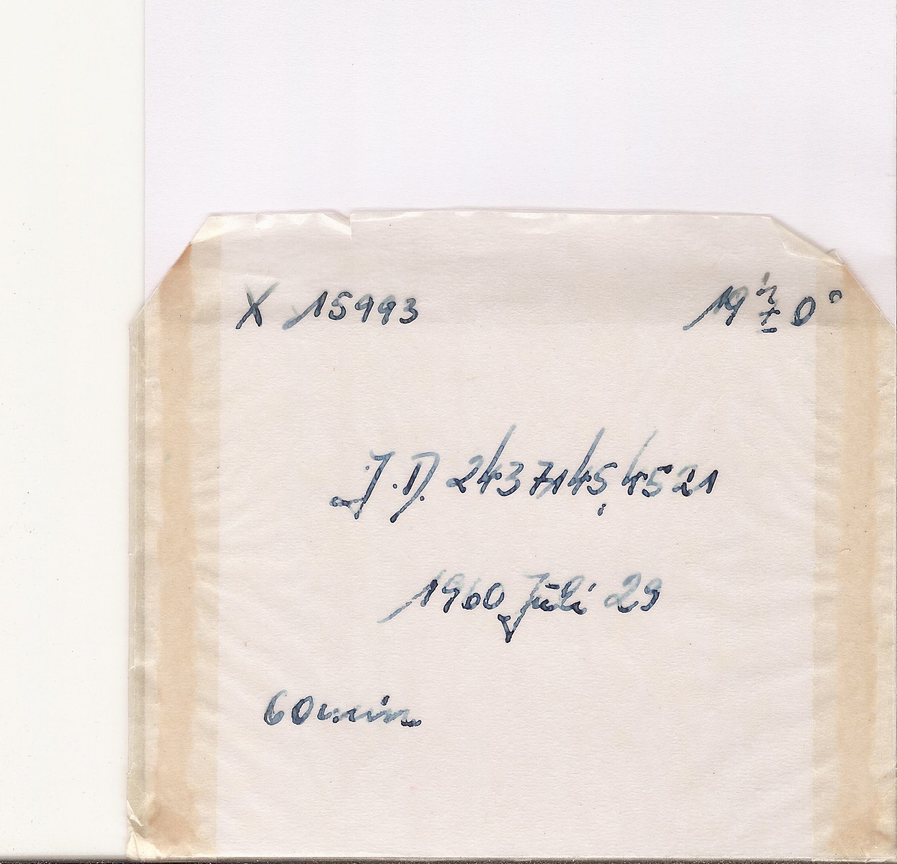 Plate envelope