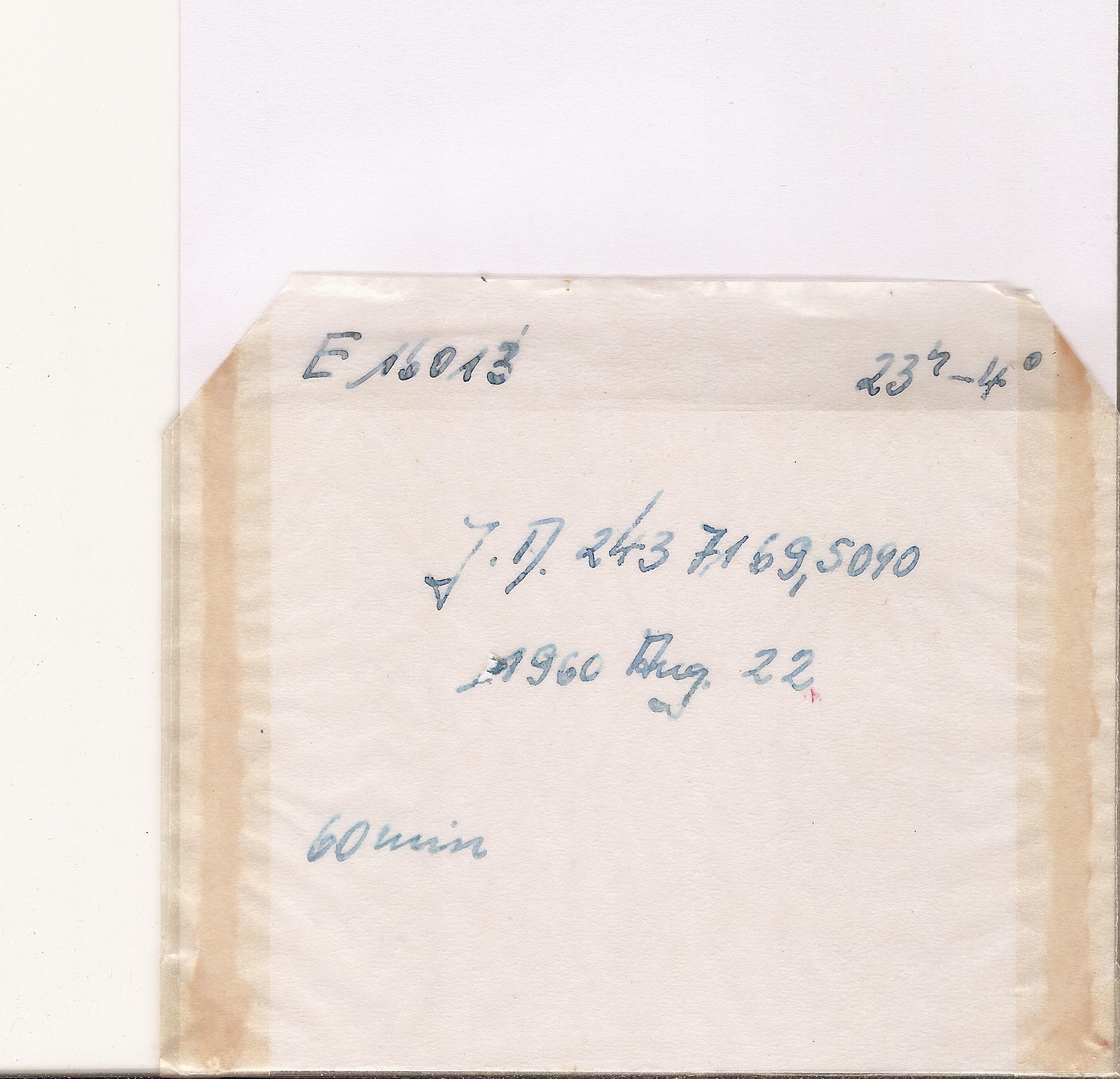 Plate envelope