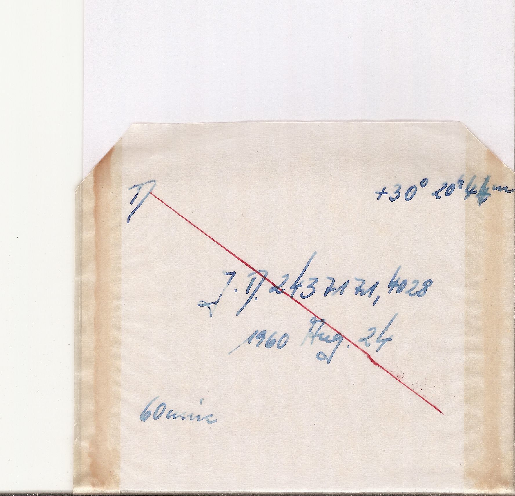 Plate envelope