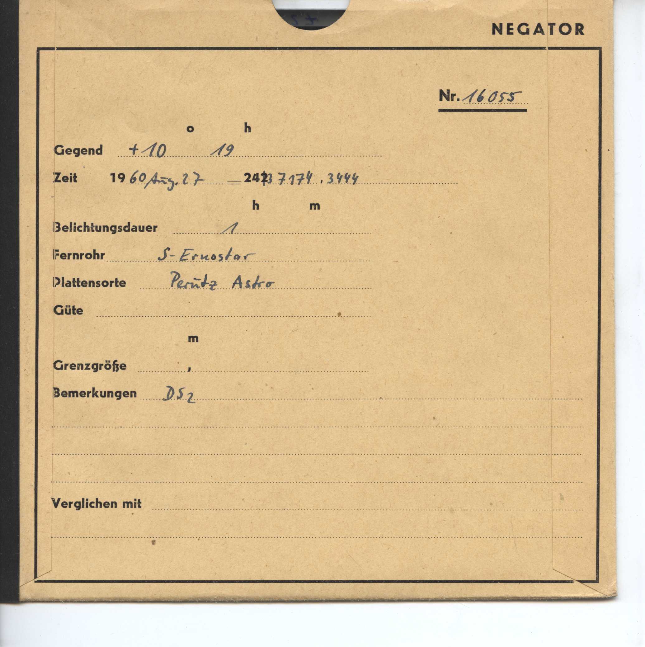Plate envelope