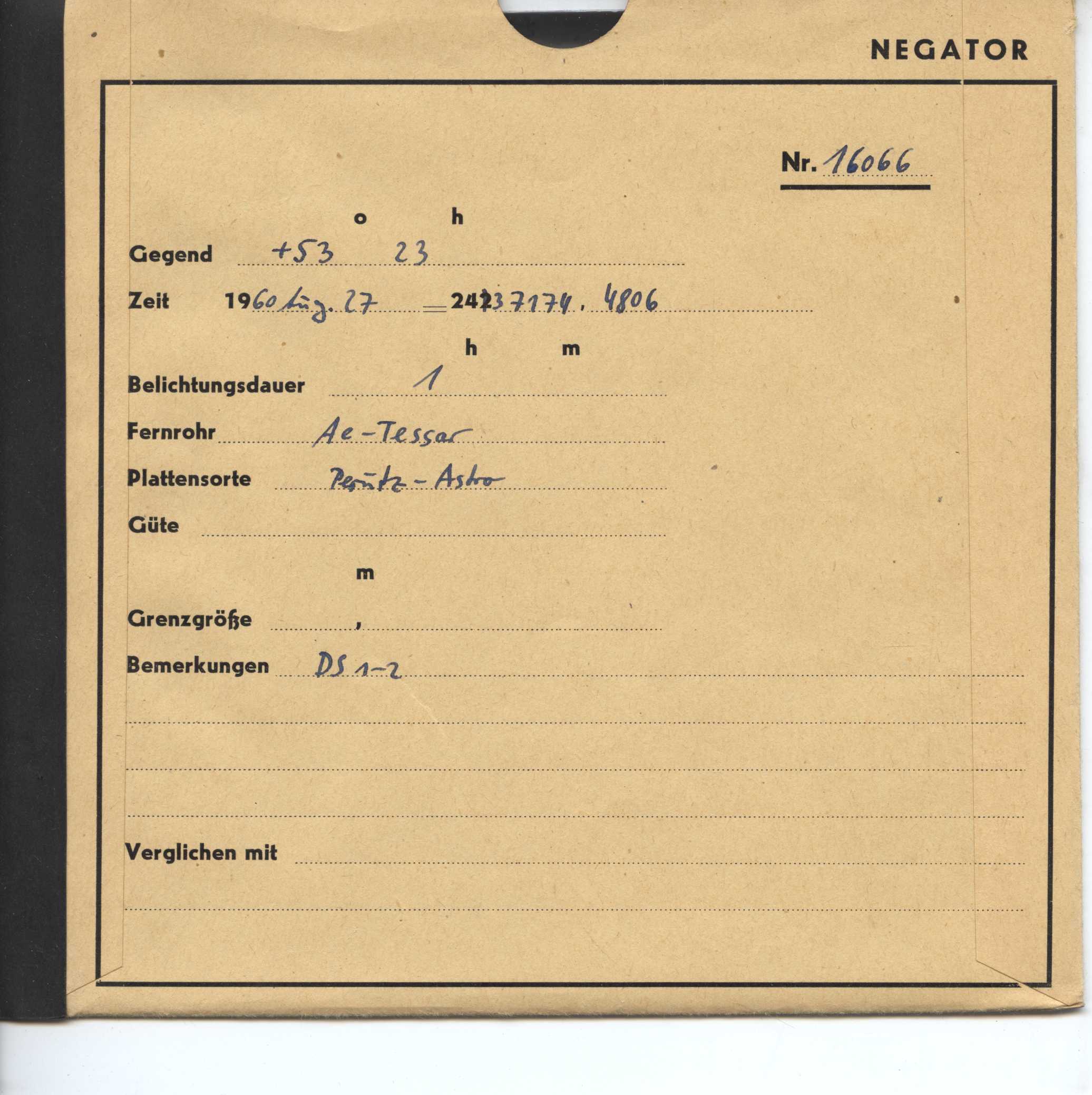 Plate envelope